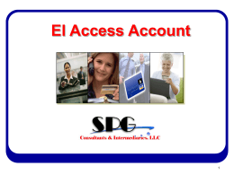 Access Account - BILL PAYING SOLUTIONS (BPS)