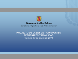 Diapositiva 1 - Govern de les Illes Balears