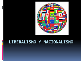 Liberalismo y nacionalismo