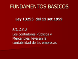 LEY 13253 - Mejia Reinoso & Asociados
