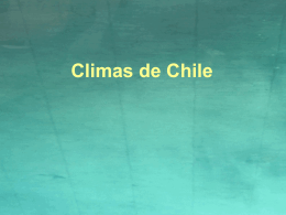 Climas de Chile”. - BLOGS DE ASIGNATURAS TRUMBULL