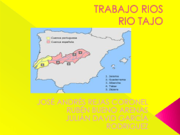 TRABAJO RIOS RIO TAJO