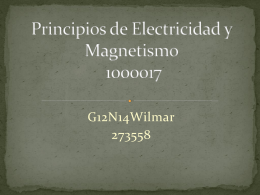 Principios de Electricidad y Magnetismo 1000017