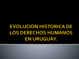 EVOLUCION HISTORICA DE LOS DERECHOS HUMANOS …