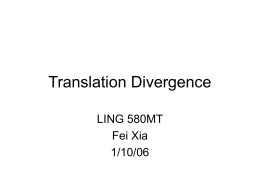 Divergence - UW Faculty Web Server