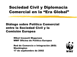 Sociedad Civil y Diplomacia Comercial en la “Era Global”