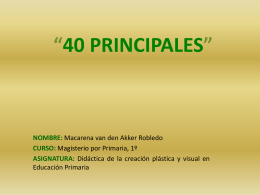 40 PRINCIPALES”