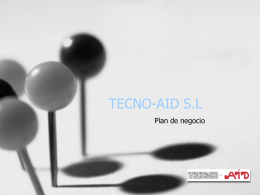 Plan de negocios Tecno-Aid