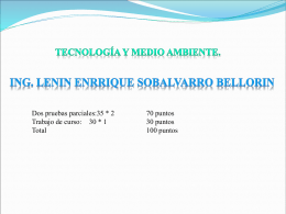 Estudio Ambiental - Ing. Lenin E. Sobalvarro B.