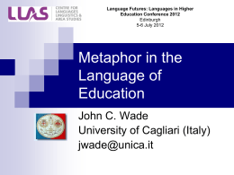 Metaphor in the Language of Education