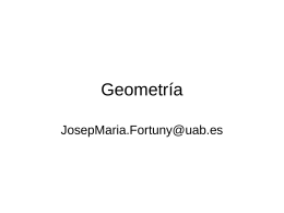 Geometria en Valladolid