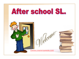 After school - crearempresas.com