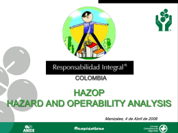 HAZOP - Responsabilidad Integral Colombia