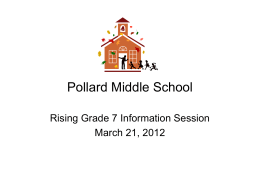 Pollard Middle School - Needham Public Schools