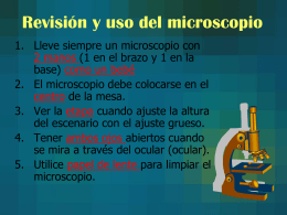 Microscope Use and Review
