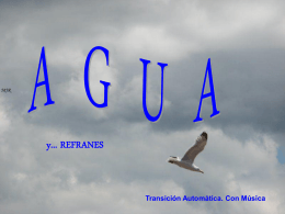 AguaRefranes - Mochila Pastoral