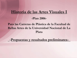 Diapositiva 1 - Facultad de Bellas Artes