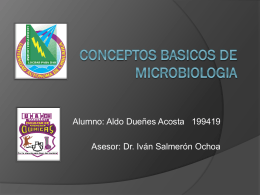 CONCEPTOS BASICOS DE MICROBIOLOGIA