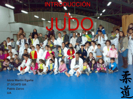 EL JUDO - RUA: Principal