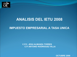 Diapositiva 1 - Almanza Torres y Asociados, S. C.