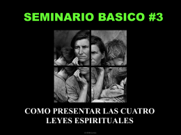 SEMINARIO BASICO #3 - EDULINE
