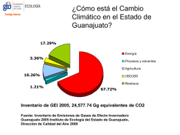 Diapositiva 1 - gto | COCLIMA