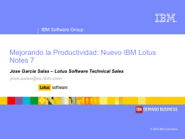 A closer look into IBM Lotus Notes and the Lotus Domino
