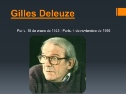 Giles Deleuze