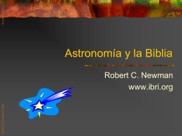 Astronomy & the Bible