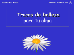 TRUCOS DE BELLEZA