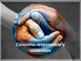 Consumo responsable y sostenible
