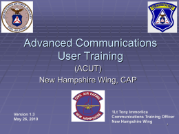 CAP Basic Communications Users Class