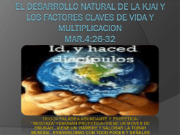 EL DESARROLLO NATURAL DE LA KJAI Y LOS FACTORES …