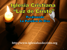 LA VERDADERA GRACIA - Iglesia Cristiana Luz de Cristo