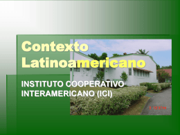Contexto Latinoamericano - ICI Panama: Instituto