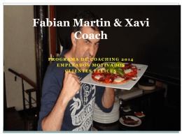Fabian Martin & Xavi Coach