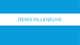 Denis Villeneuve - Cleveland State University