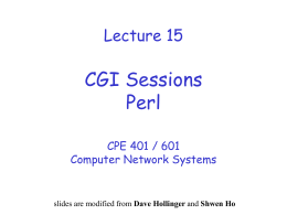 Lecture 1 Internet