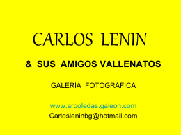 CARLOS LENIN - Arboledas Colombia