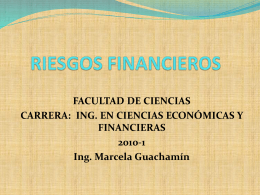 RIESGOS FINANCIEROS - riesgosfinanciero / FrontPage