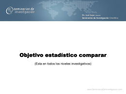 Diapositiva 1 - BIOESTADISTICO