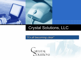 Crystal Solutions, LLC