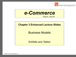 e-Commerce, Chapter 3, Enhanced Lecture Slides