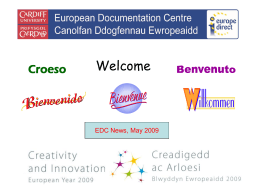 The European Documentation Centre in the Digital Age