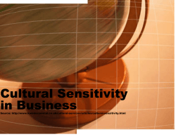 Cultural Sensitivity in Business