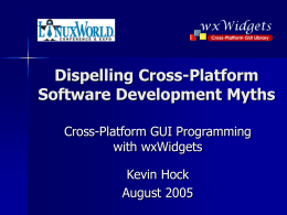 Dispelling Cross-Platform Development Myths