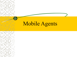 Deploying the Mobile Agent Technology in Warehouse …