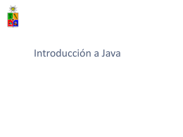 Unidad 1: Java