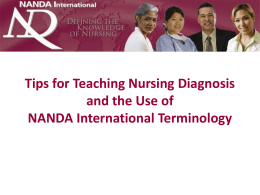 Tips for Teaching Nursing Diagnosis and the Use of …