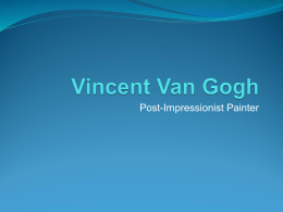 Vincent Van Gogh - Spring Brook Elementary School
